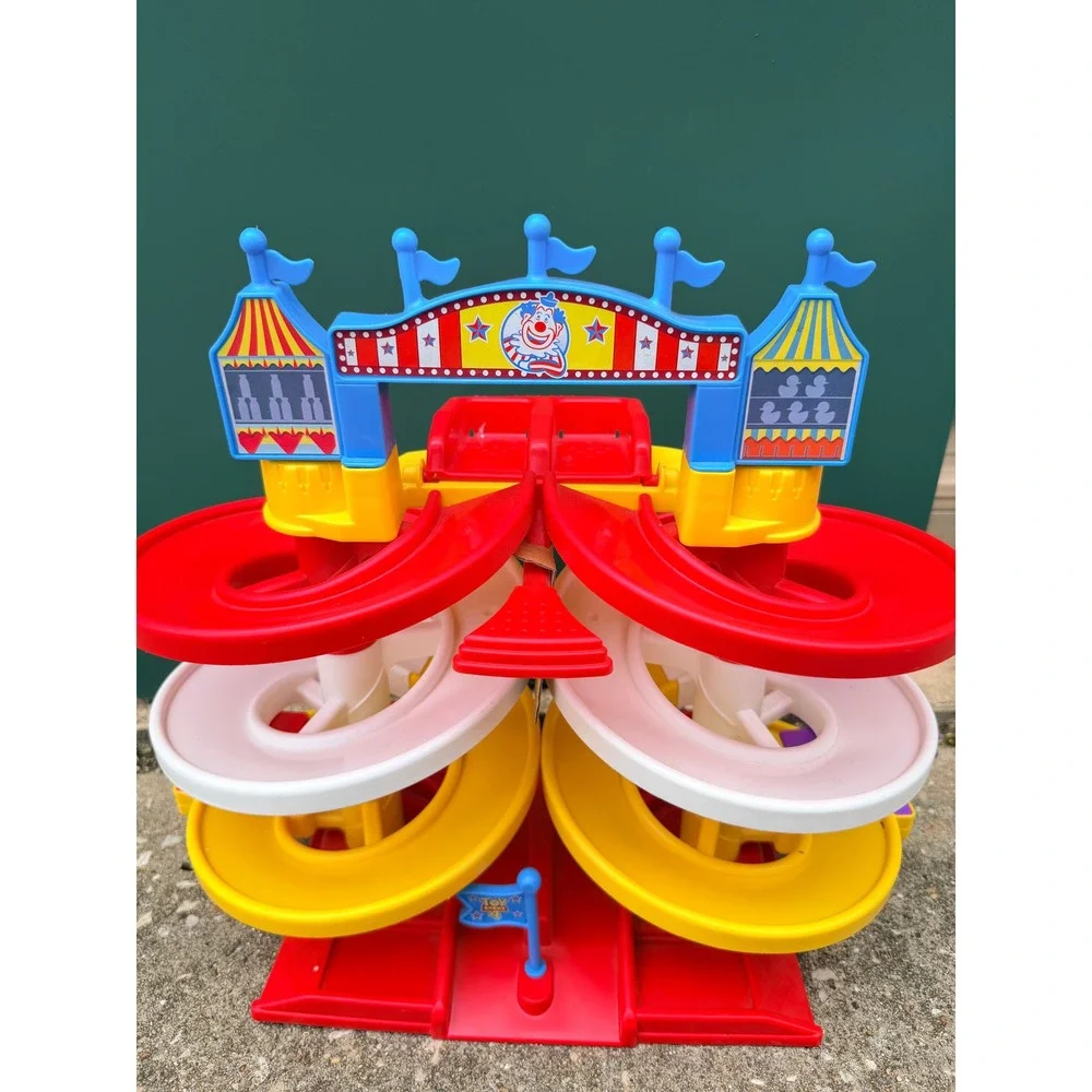 Fisher-Price Little People Toy Story 4 Carnival‎ Spiral Speedway Race Track Toy